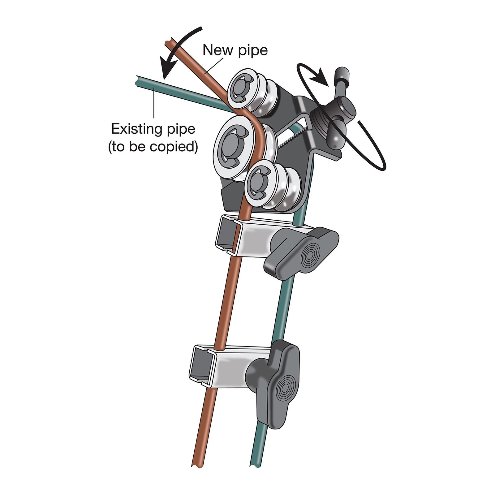 Laser Brake Pipe Bender & Clamp Set 8568