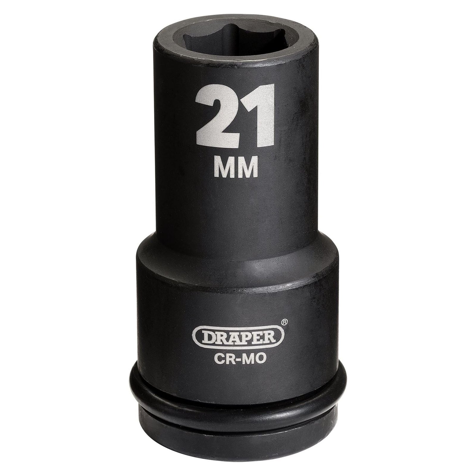 Draper Hi-TORQ Deep Impact Socket, 3/4" Sq. Dr., 21mm