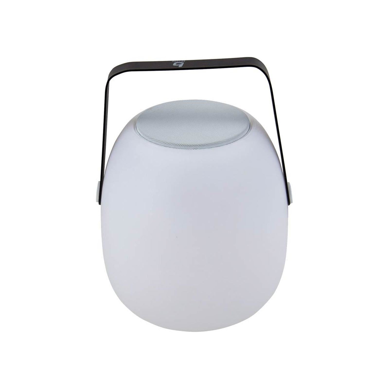 Bo-Camp Industrial Collection Table Lamp with Bluetooth Speaker