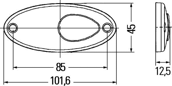 Hella Position Light 2PG 964 295-367