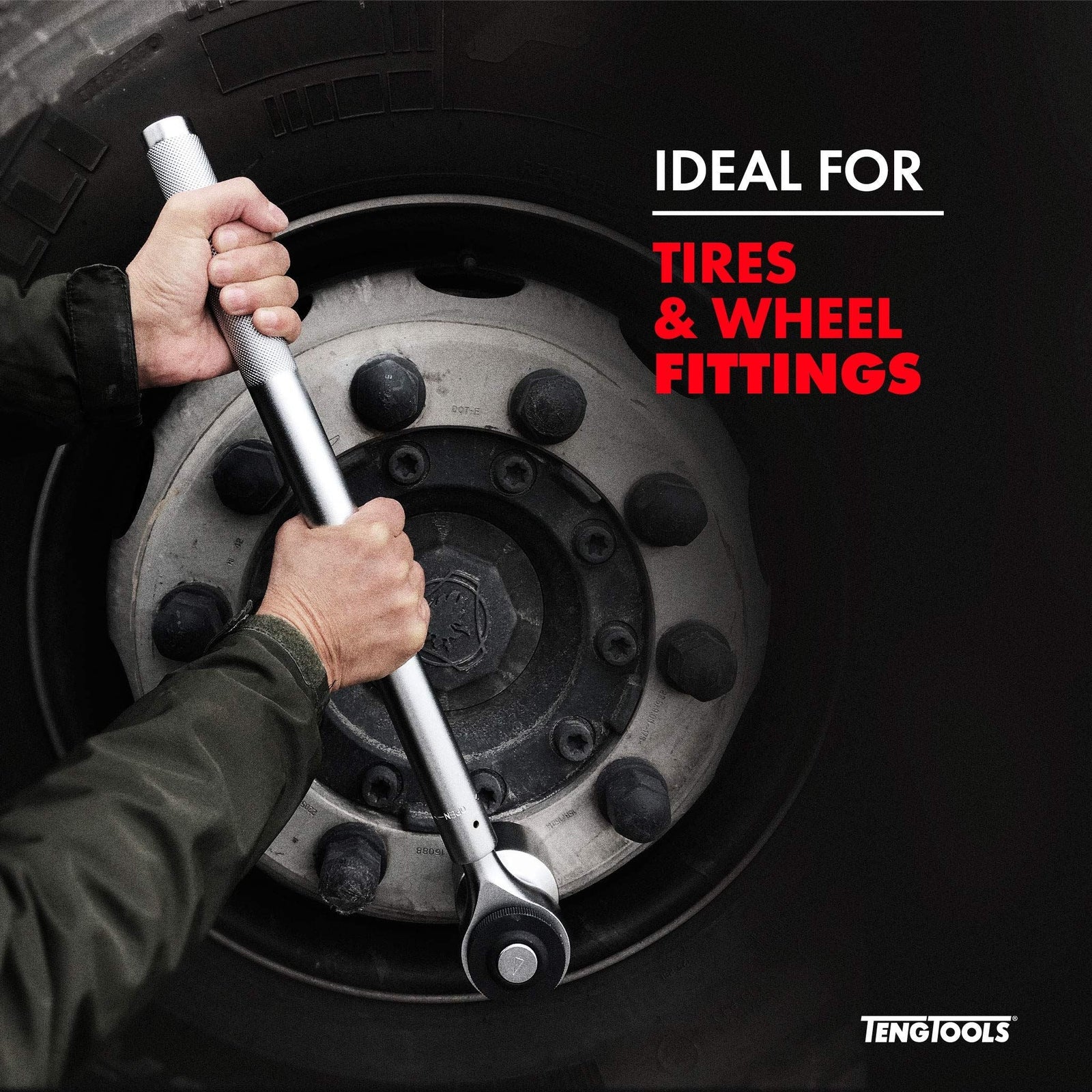 Teng Tools 3/4" Extendable Ratchet 72 Teeth 545-860mm