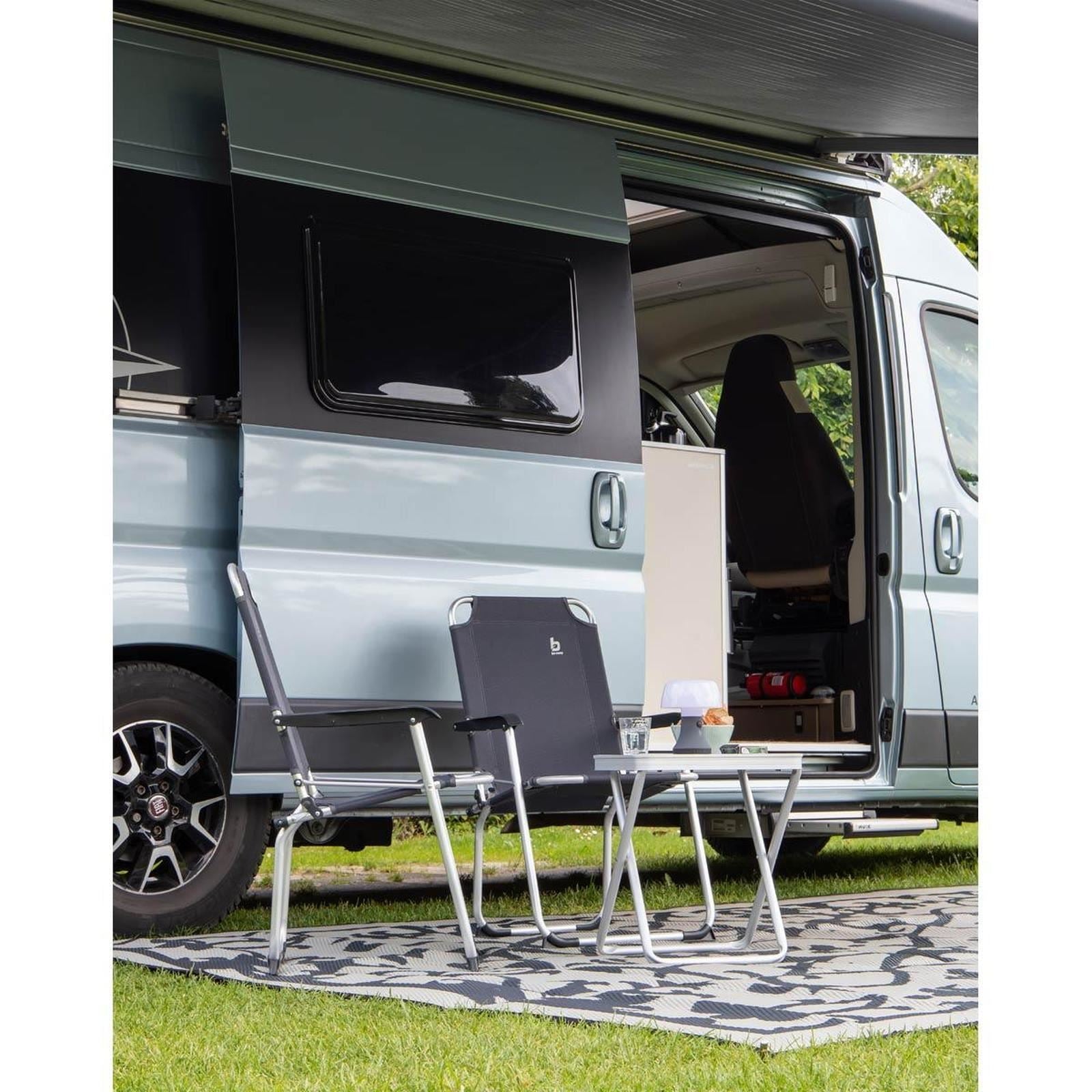 Bo-Camp Stool & Top Foldable Grey