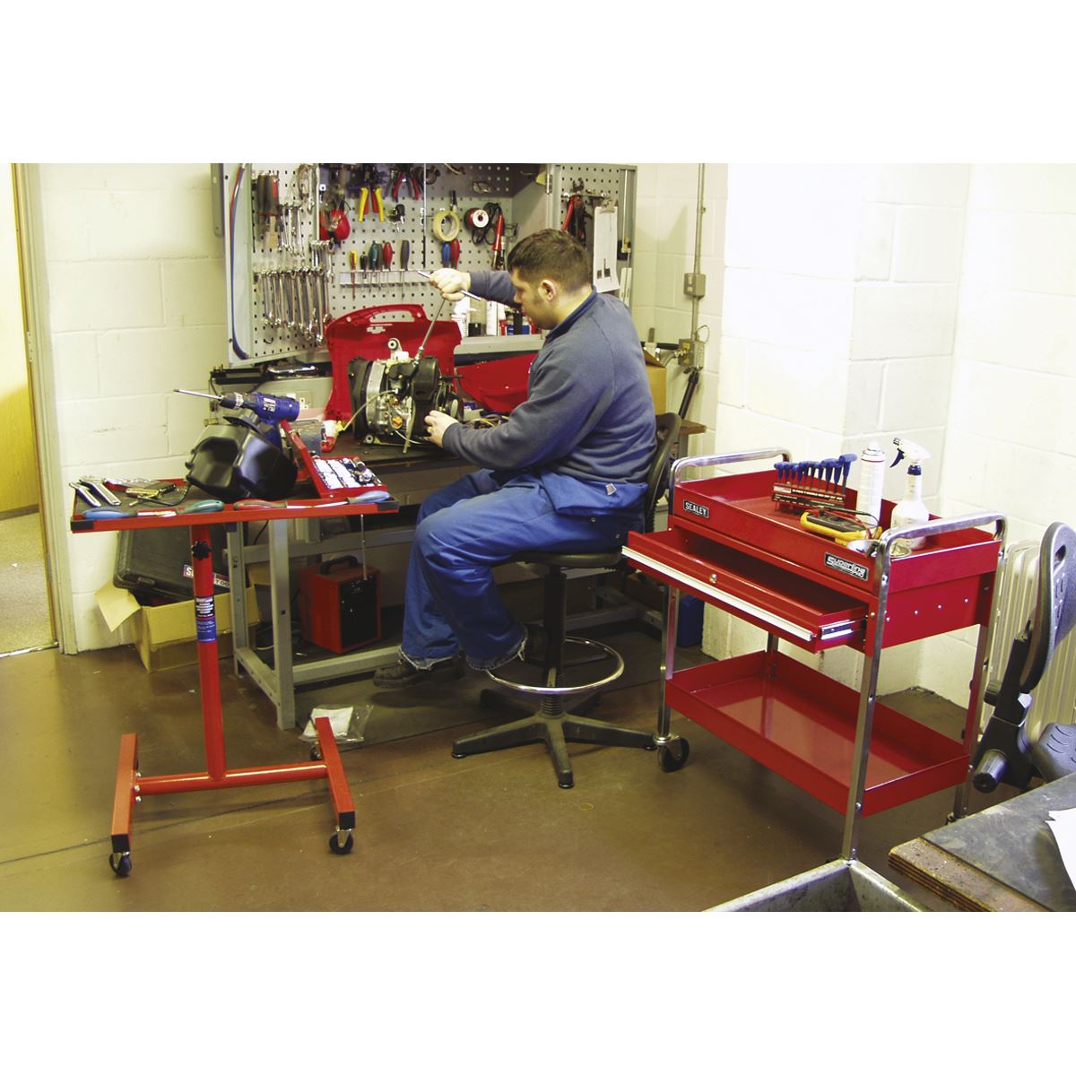 Sealey Mobile Work Station Adjustable-Height AP200