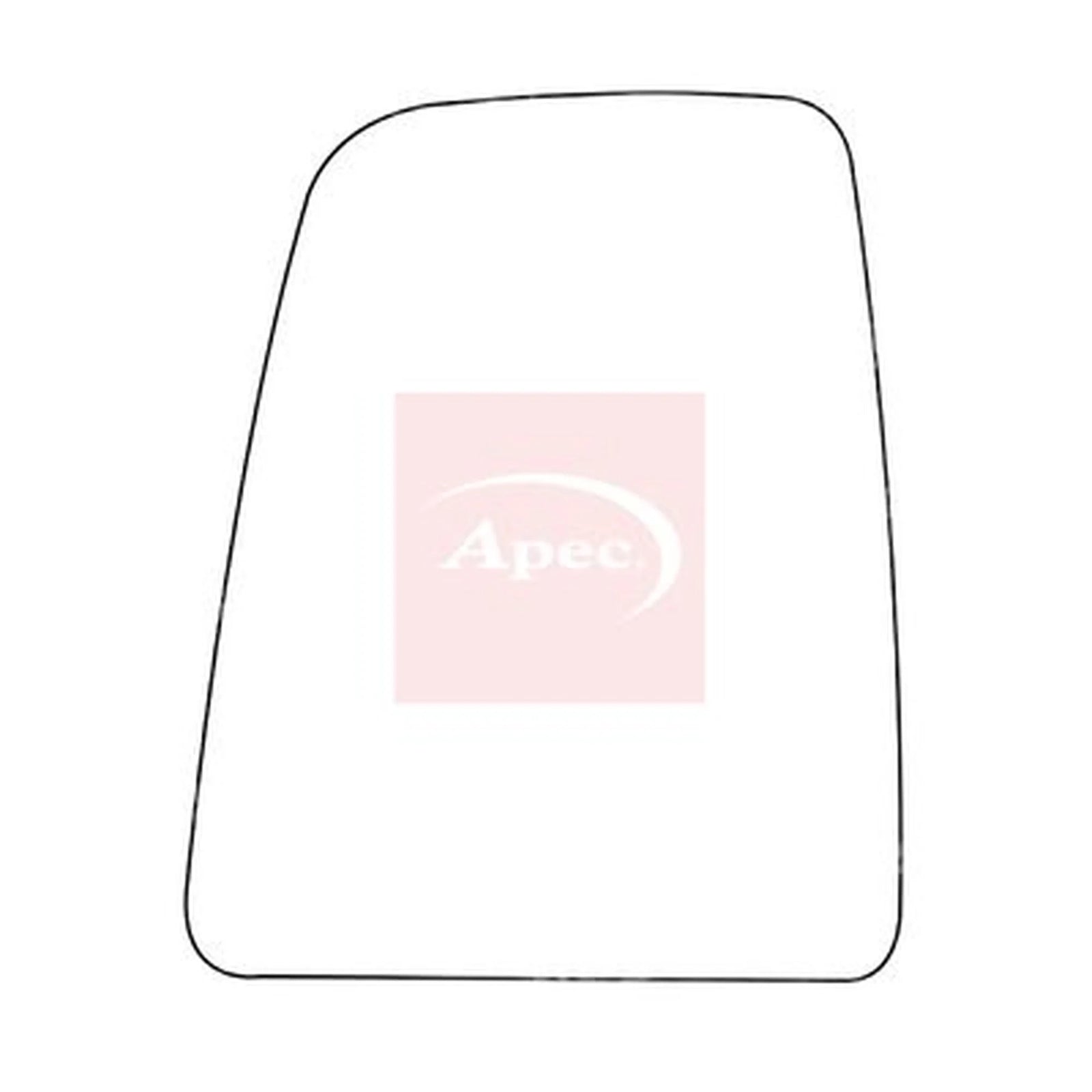 Apec Exterior Wing Mirror Glass Left AMS2361