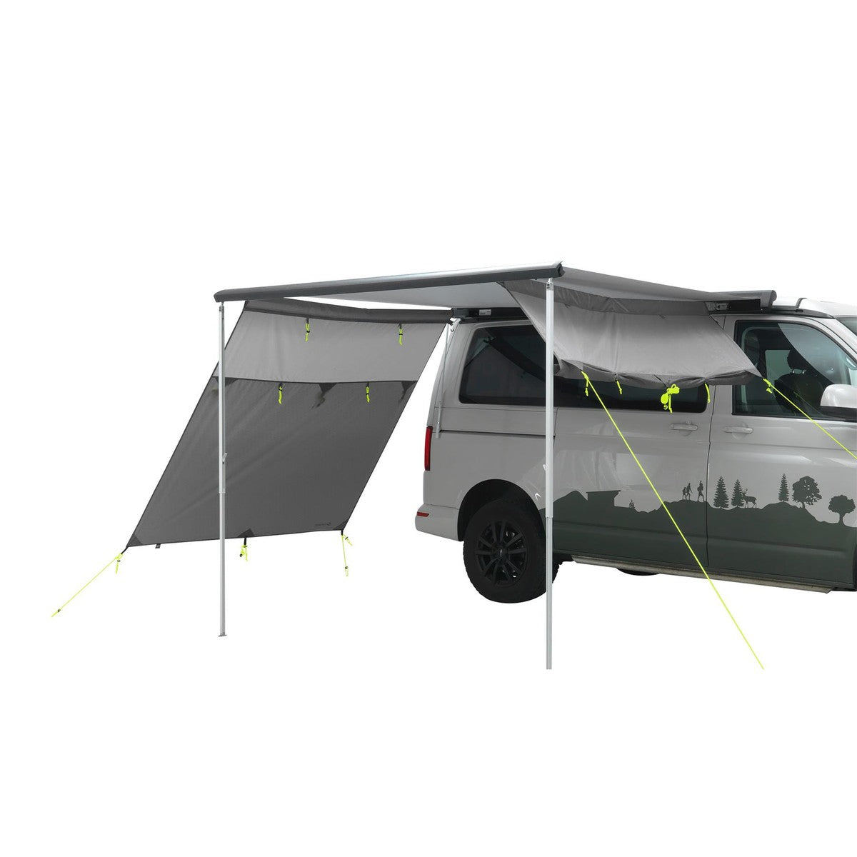 Outwell Fallcrest Side Panel Set Campervan Cassette Awning Sides