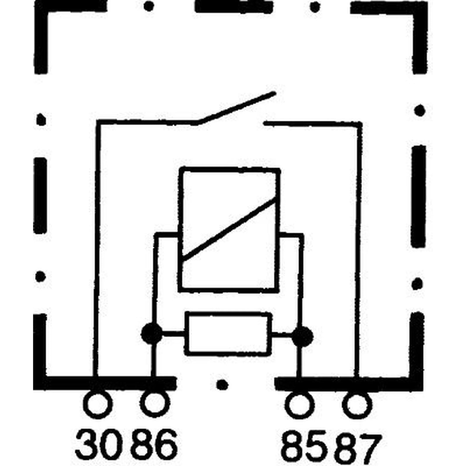 Hella Main Power Relay 4RA 007 957-011