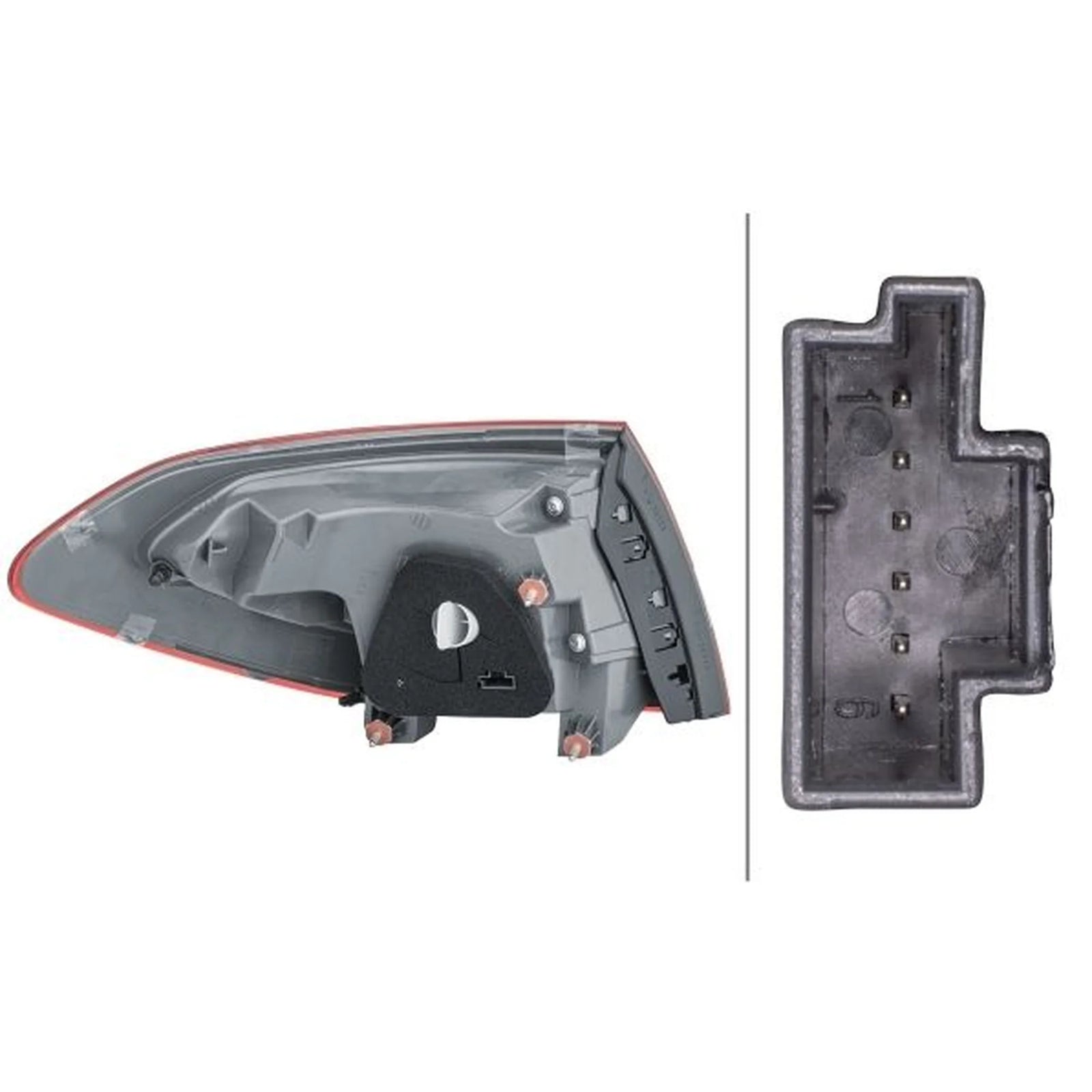 Hella Tail Light / Lamp PY21W Right 2SD 354 875-221