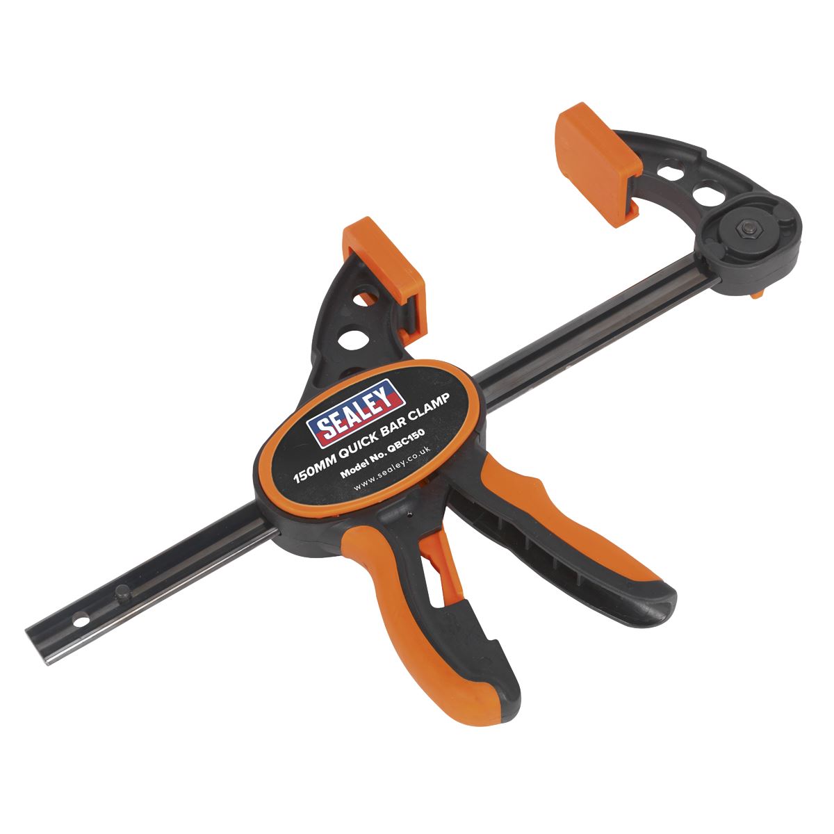 Sealey Quick Bar Clamp 150mm 2pc Set QBC1502