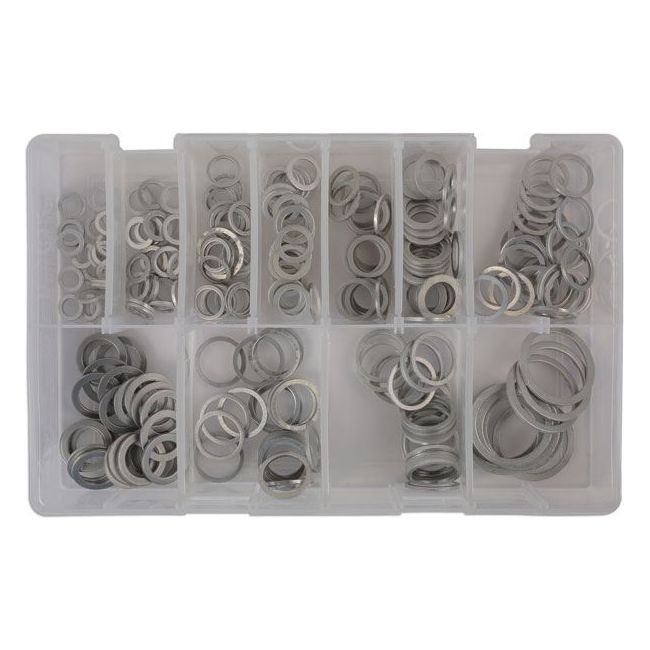 Tool Connection Assorted Aluminium Washers Box 260pc 31896