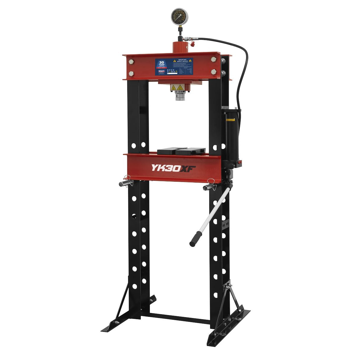 Sealey Hydraulic Press 30 Tonne Floor Type YK30XF