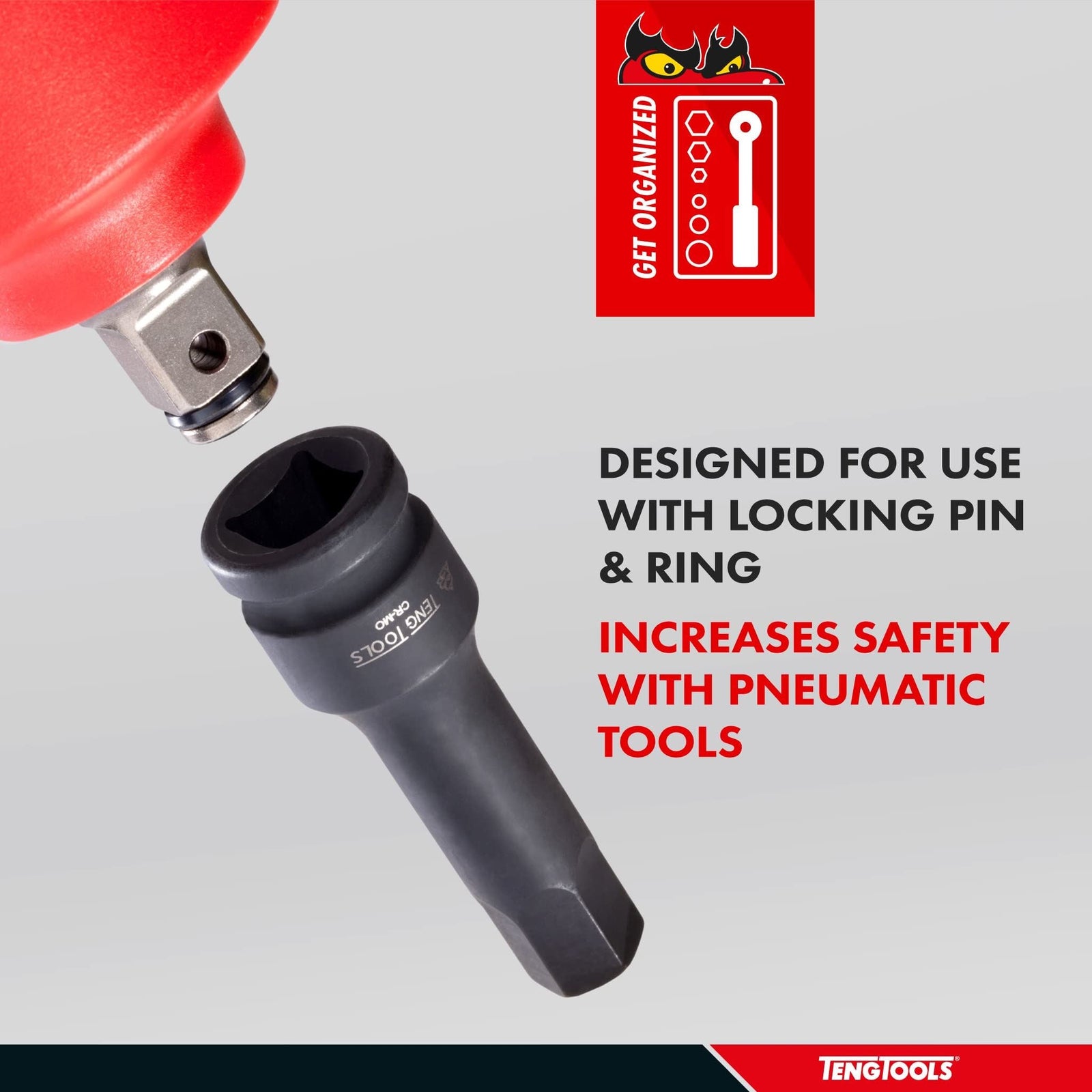 Teng Tools 1/2" Hex Impact Socket DIN AF 5/16"