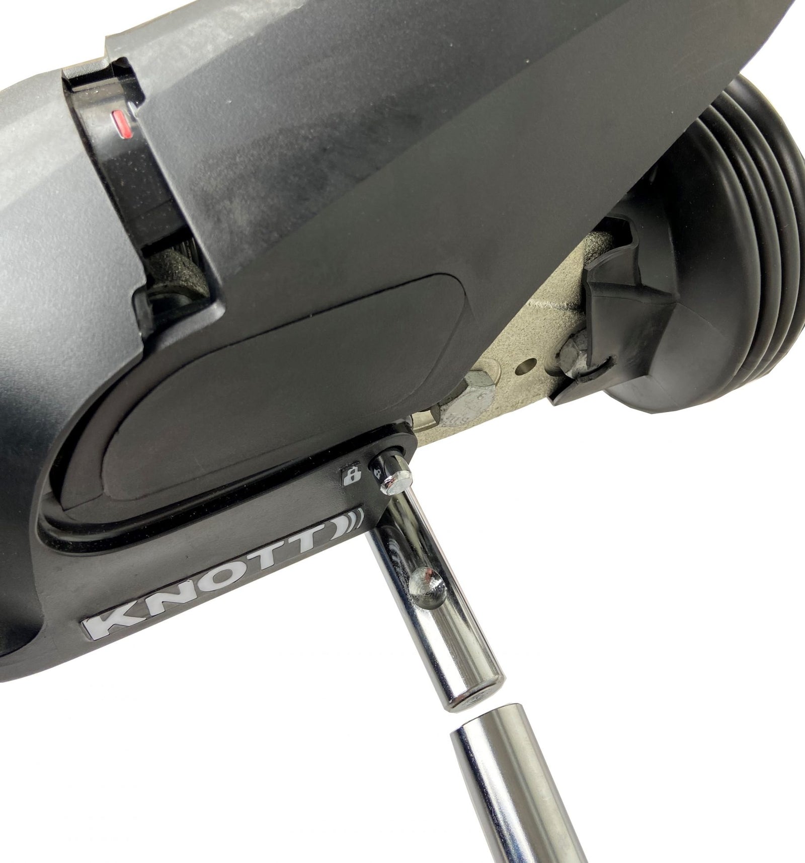 Milenco Compact Knott Stabiliser Hitchlock KS 25/30/35 – SCM MP03 Approved, Heavy-Duty Anti-Theft for Hobby & Eriba