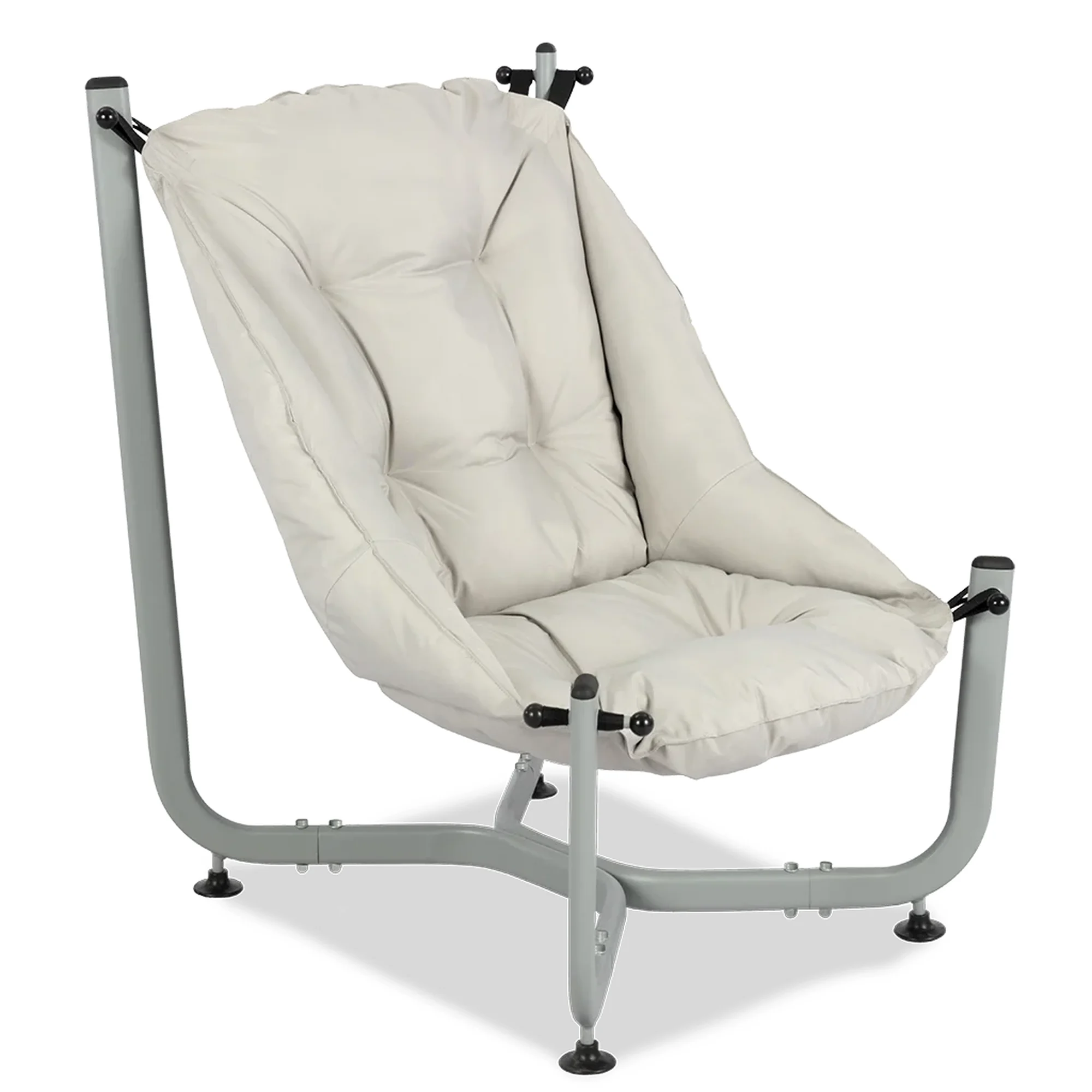 Quest Elite Garden Furniture Set – 3 Piece Grey