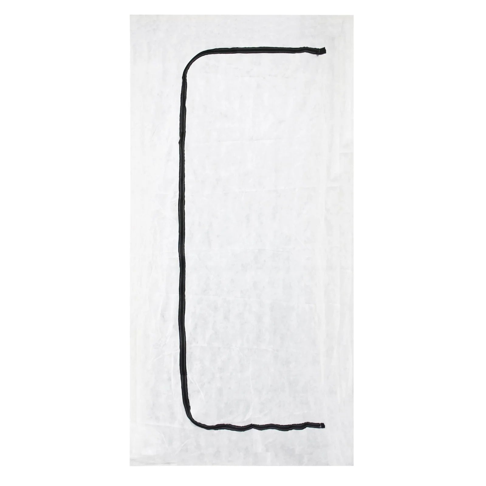 ROLLINGDOG Plastic Dust Barrier Zip Door, 1.2 x 2.2m - 81490