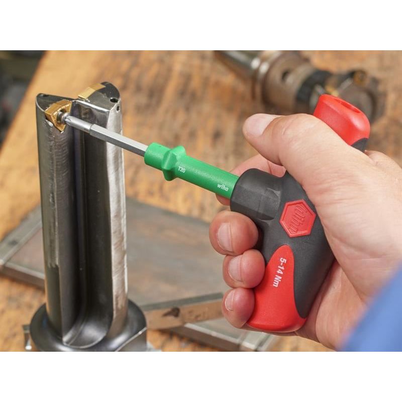 Wiha TorqueVario®-S T Screwdriver Set, 11 Piece