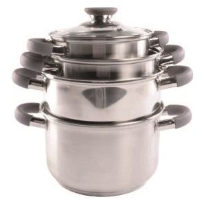 Via Mondo Chef 1 7Pce Stainless Steel Cookware Set 1165253
