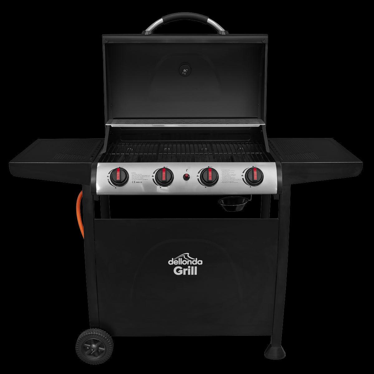 Dellonda 4 Burner Gas BBQ