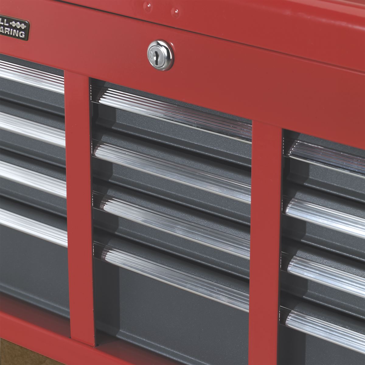 Sealey Topchest 6 Drawer with Ball-Bearing Slides Red/Grey AP2201BB
