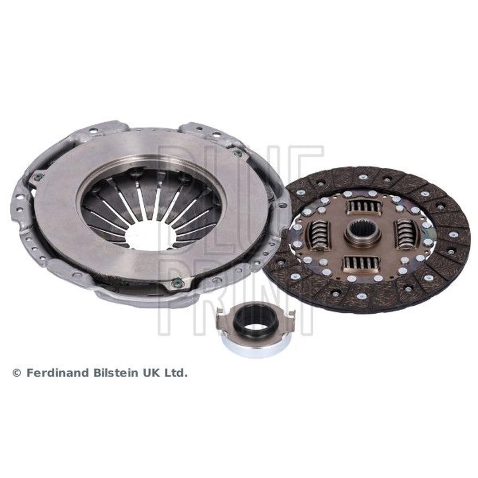 Blue Print Clutch Kit Set 3pc 220mm ADH23090