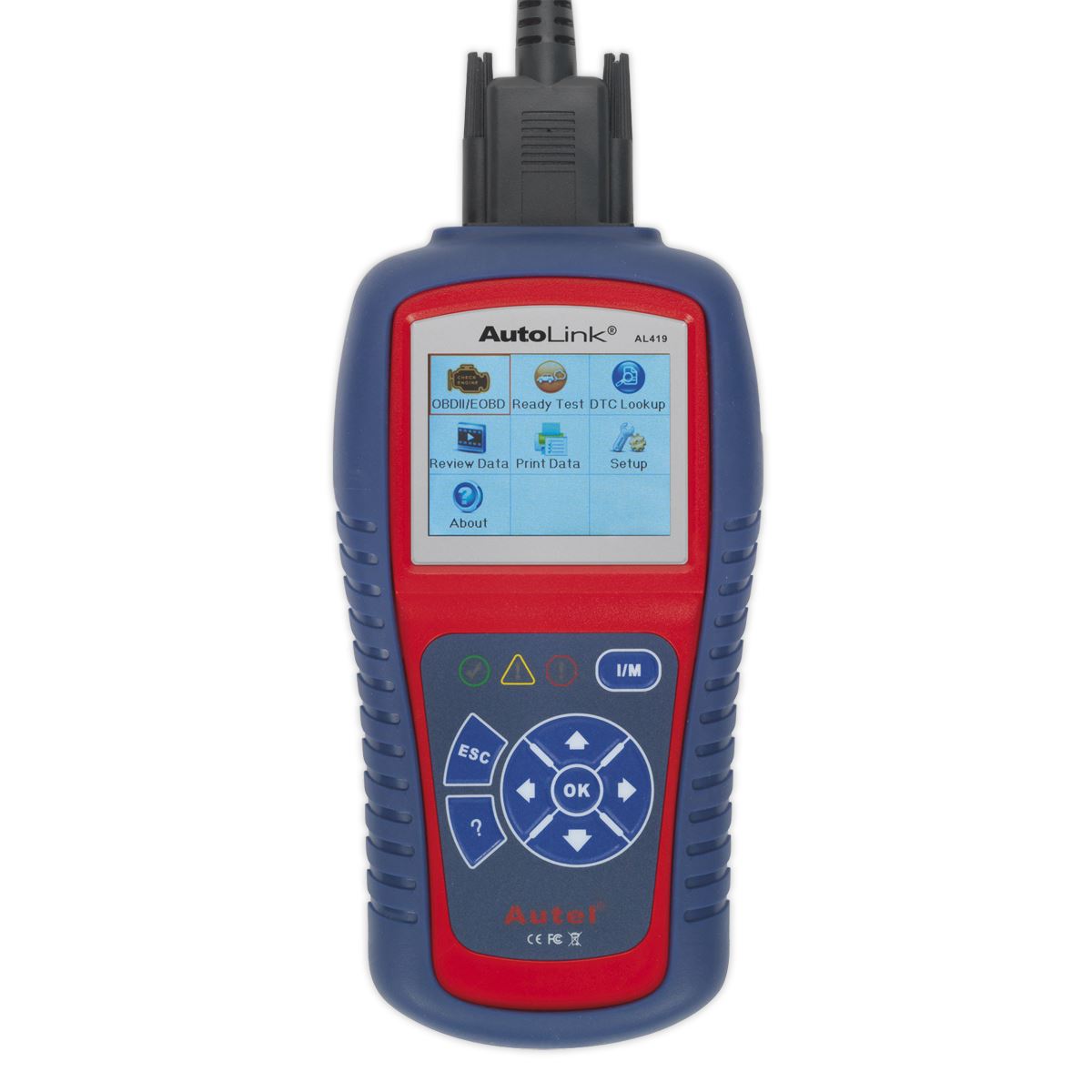 Sealey Autel EOBD Code Reader Live Data Tech Tips AL419