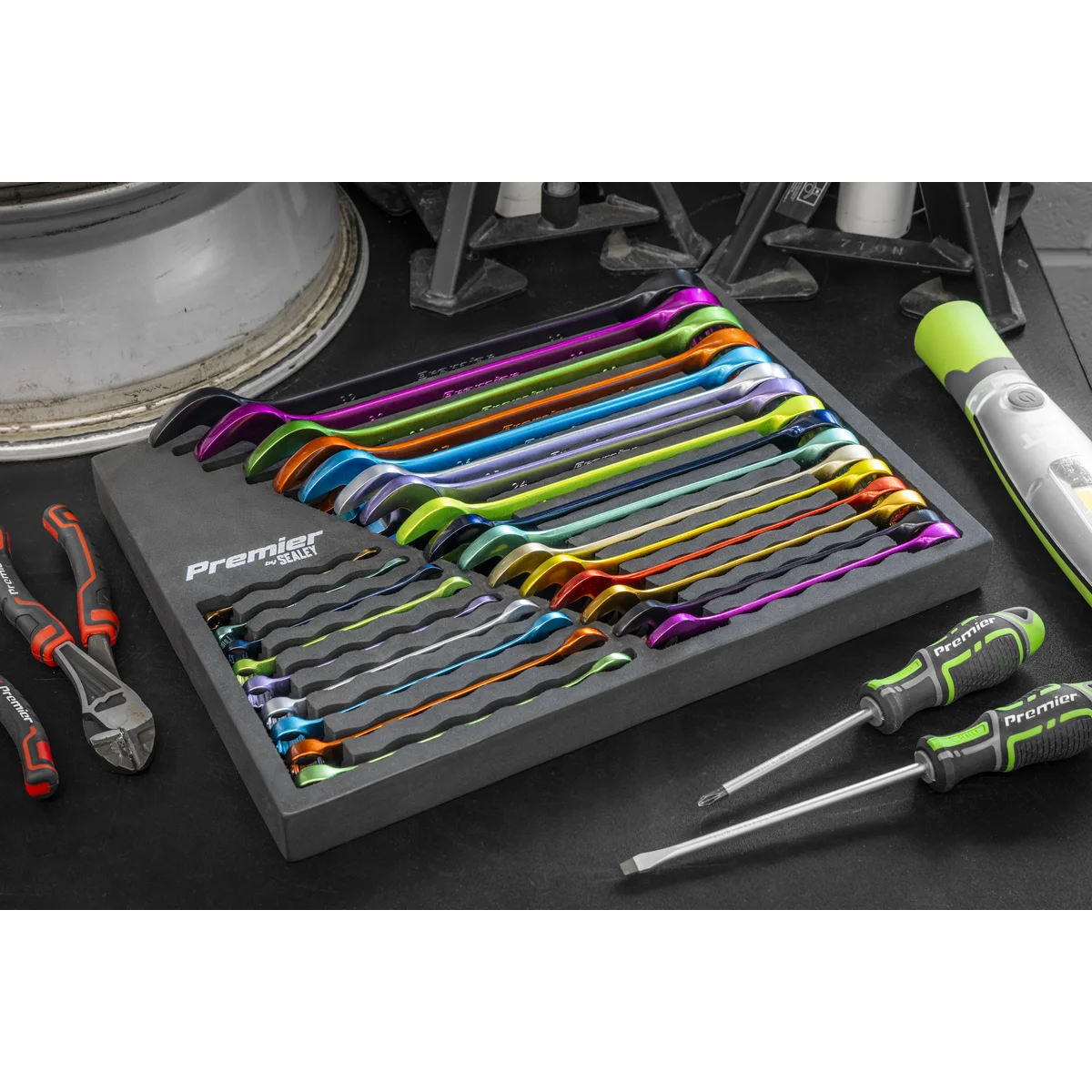 Sealey Premier Combination Spanner Set 25 Piece 6-32mm