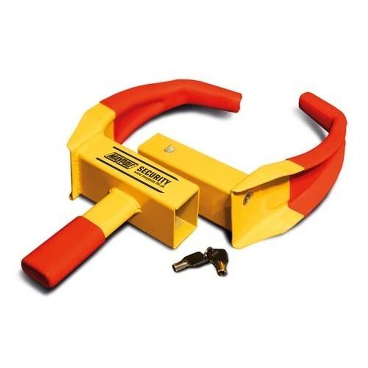 Maypole Security Universal Motorcycle Car Caravan Claw Jaw Wheel Clamp