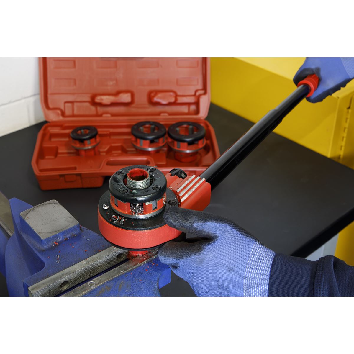 Sealey Pipe Threading Kit 1/2" 1-1/4"BSPT PTK991
