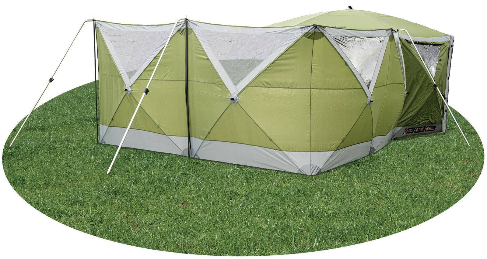Quest Screen Shield (3 panel) Windbreak 180cm High