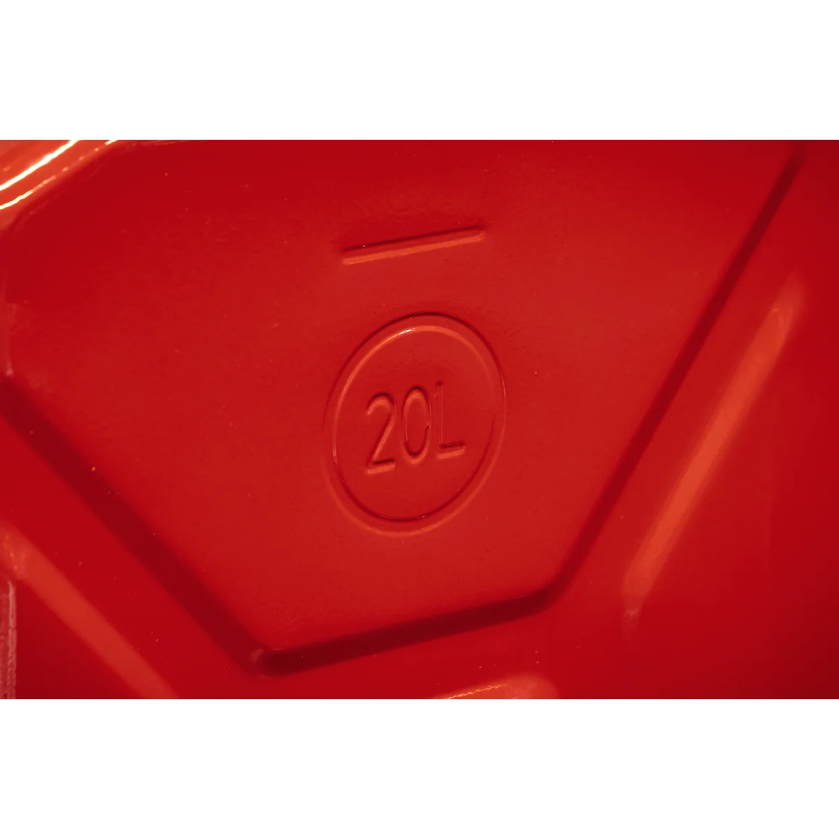 Sealey Jerry Can 20L Red Steel Fuel Container