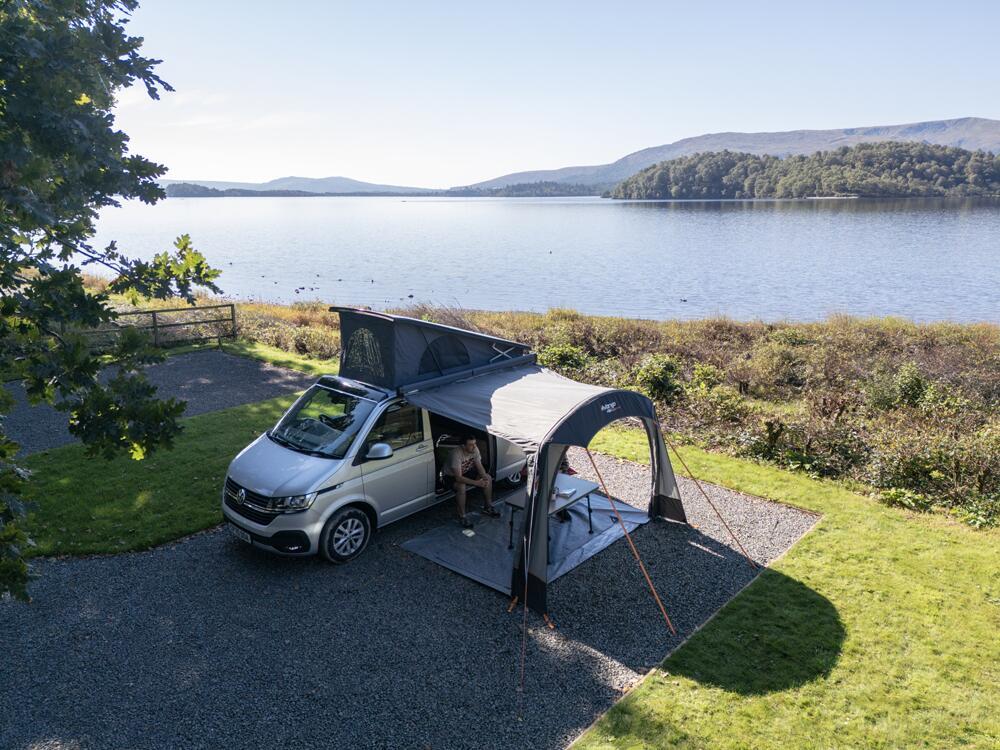 Vango Sunlight Air - Awning/Canopy for Campervans Low Cloud Grey