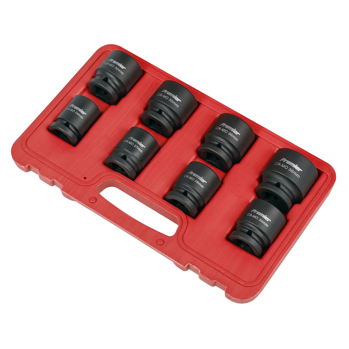 Sealey Premier Impact Socket Set 3/4"Sq Drive 8 Piece
