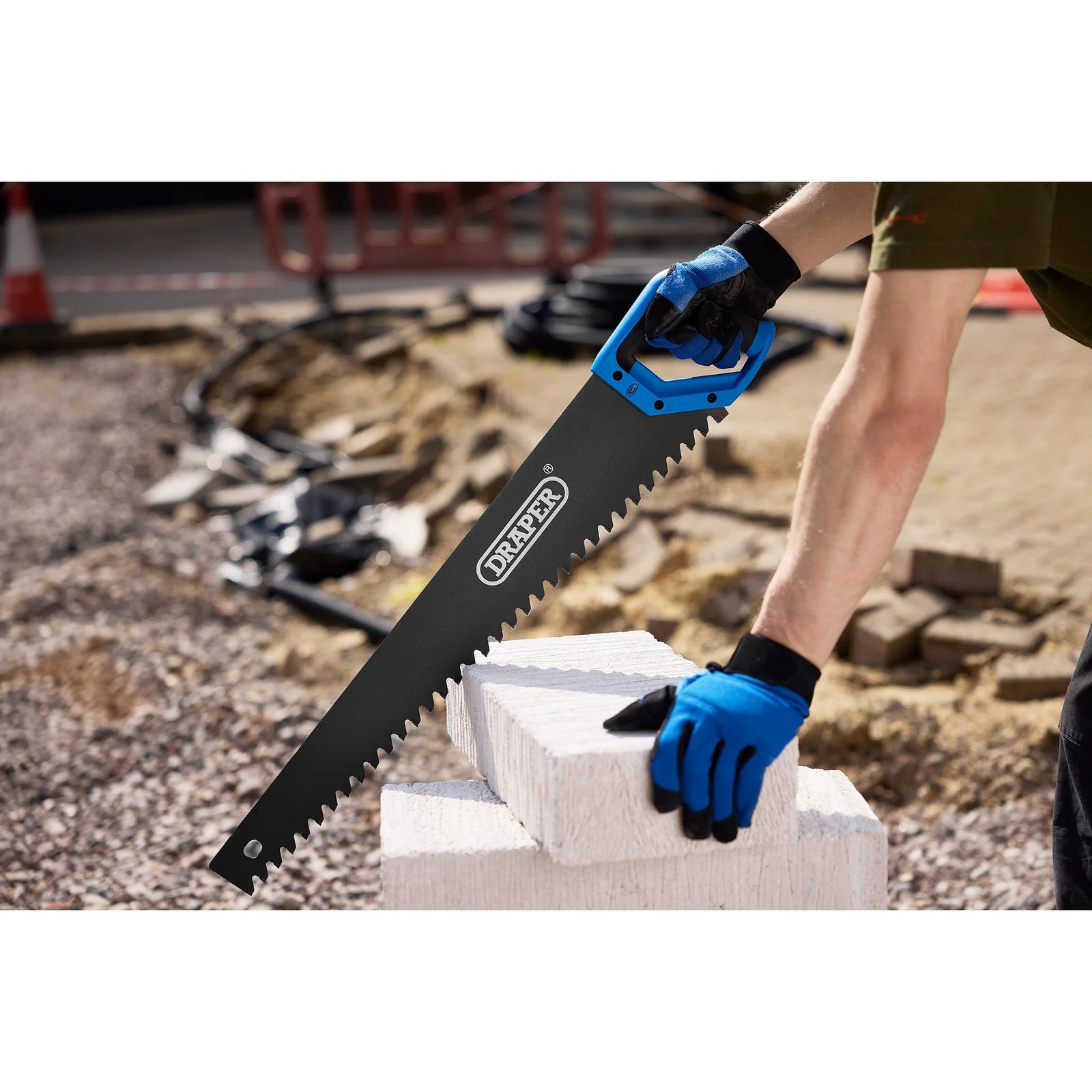Draper Concrete and Masonry Saw, 650mm, 1.4tpi - CS650