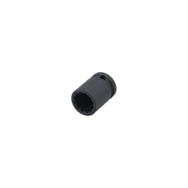 Laser 19mm Bi-Hex Impact Socket 1/2"D 8280