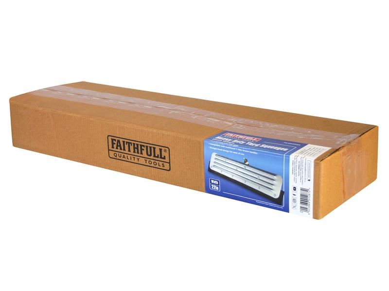 Faithfull Heavy-Duty Straight Yard Squeegee 22in (559mm)