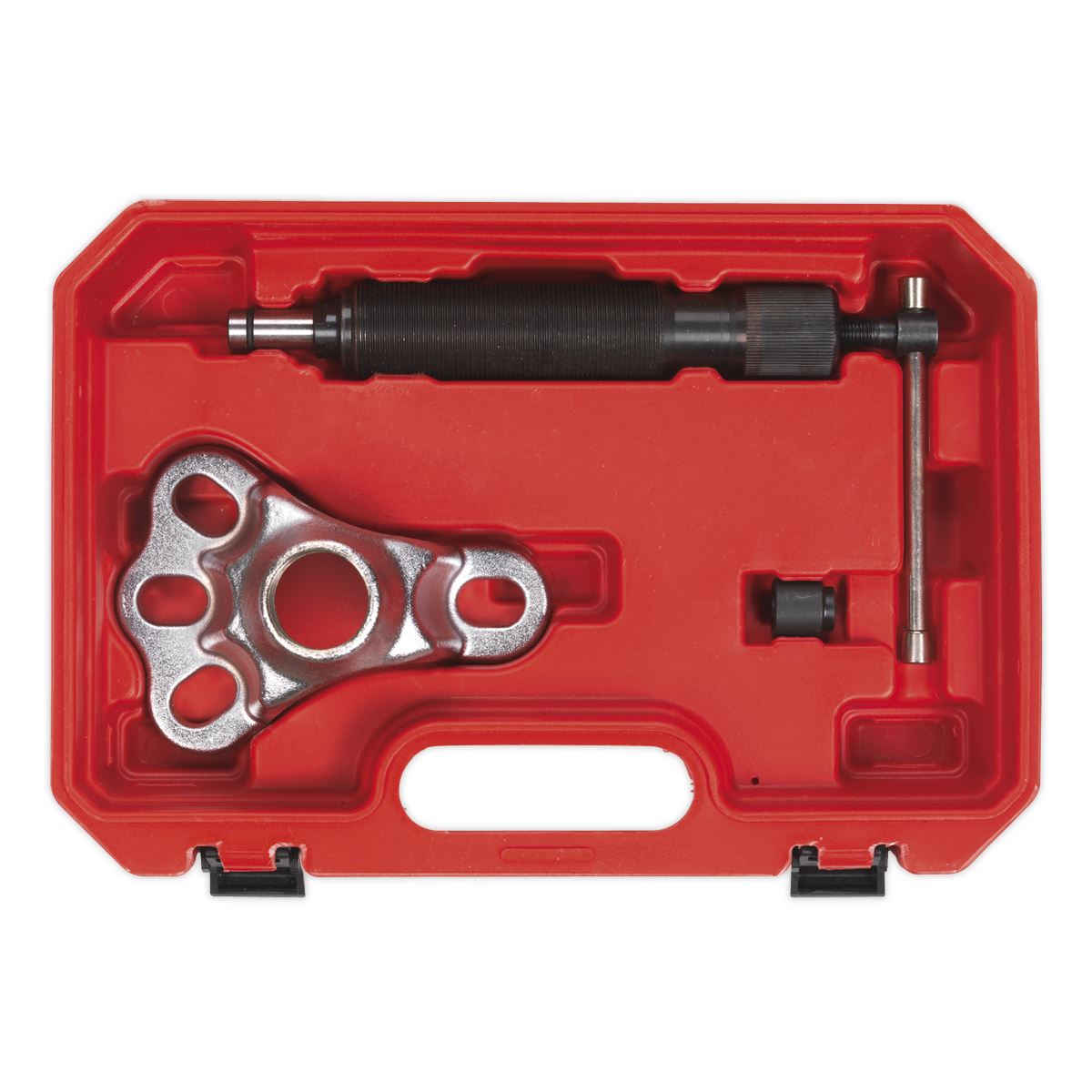 Sealey Hydraulic Hub Puller Set 10 Tonne Ram Drive Shaft for Four Five Stud Hubs