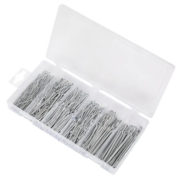 Sealey Split Pin Assortment 555pc Small Sizes Metric & Imperial AB001SP