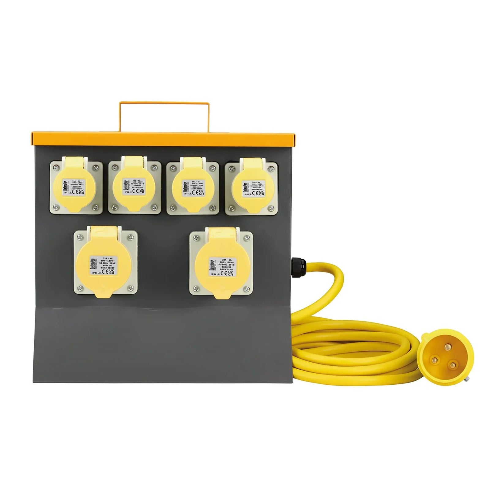 Defender E13125 110V Splitter 4 x 16A & 2 x 32A