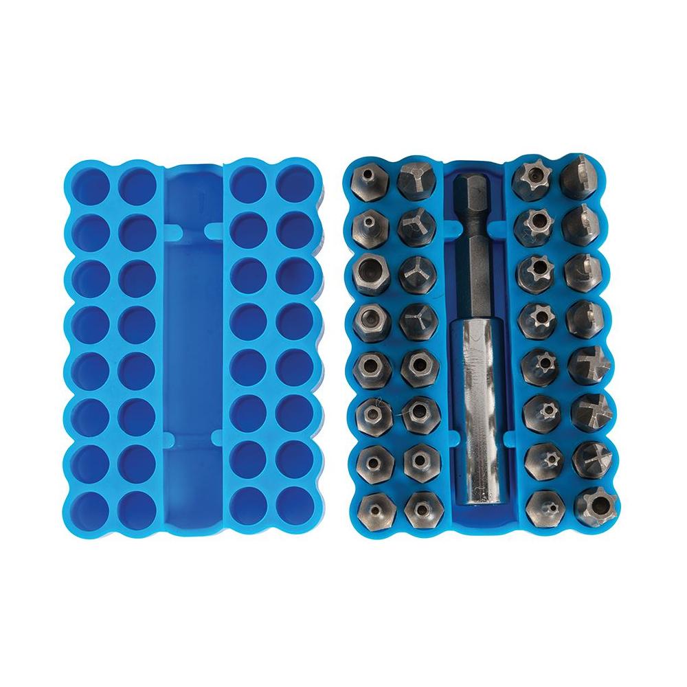 Silverline Security Bit Set 33pce 25mm