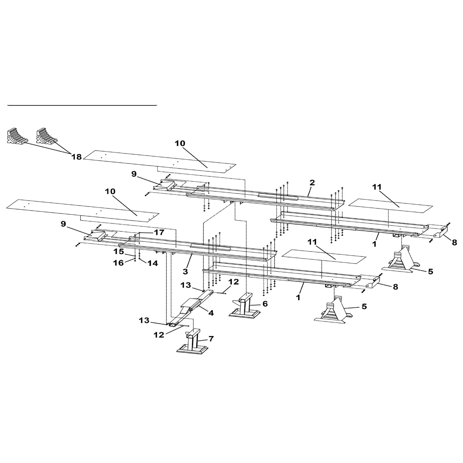Sealey Front Stand MR1-V2-05