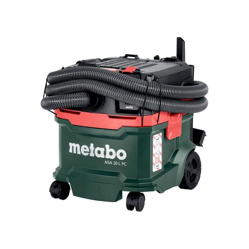Metabo ASA 20 L PC All-Purpose Vacuum with Power Tool Take Off 20 litre 1200W 240V
