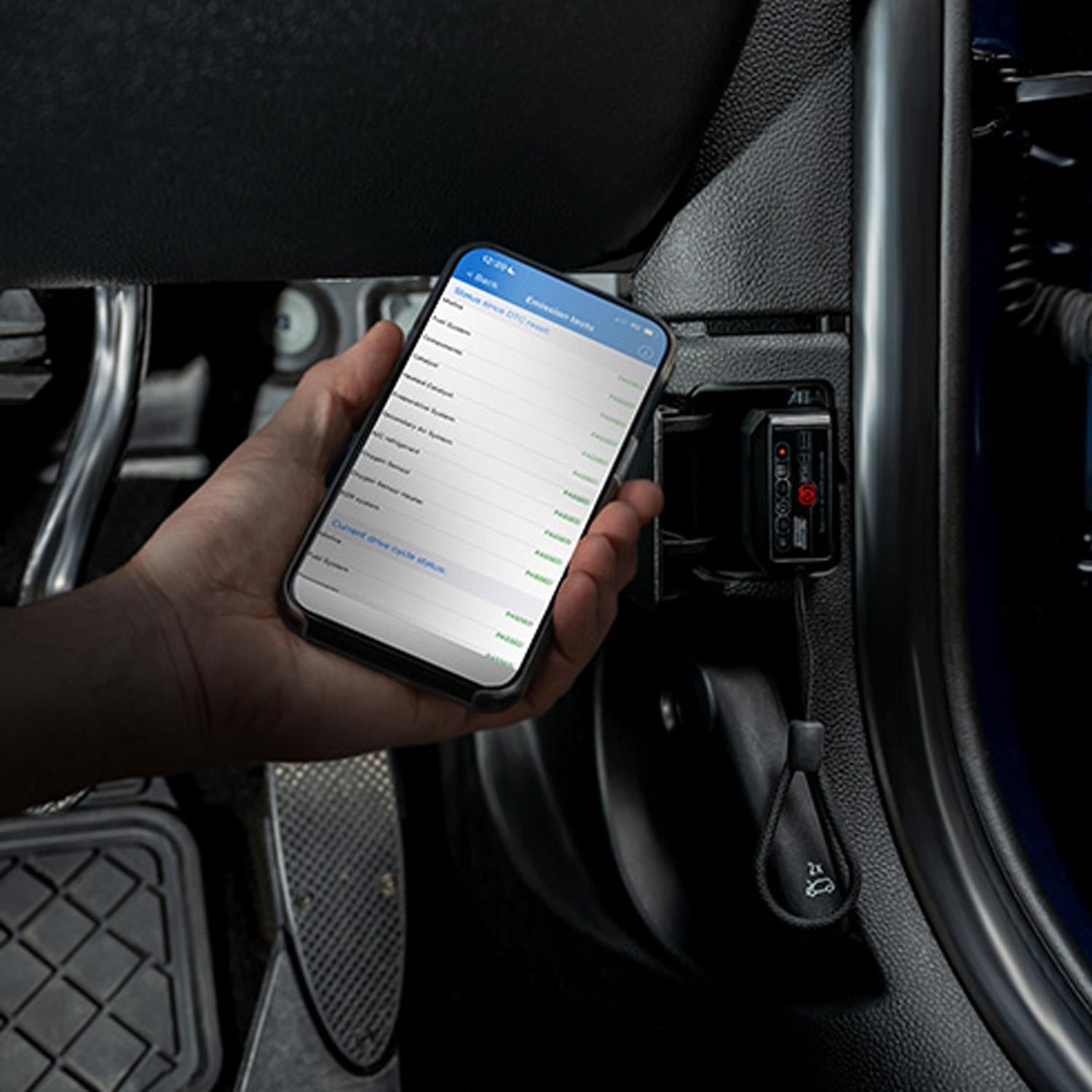 Maypole Multifunctional OBD2 Diagnostic Tool - Bluetooth, Live Data, IM Readiness
