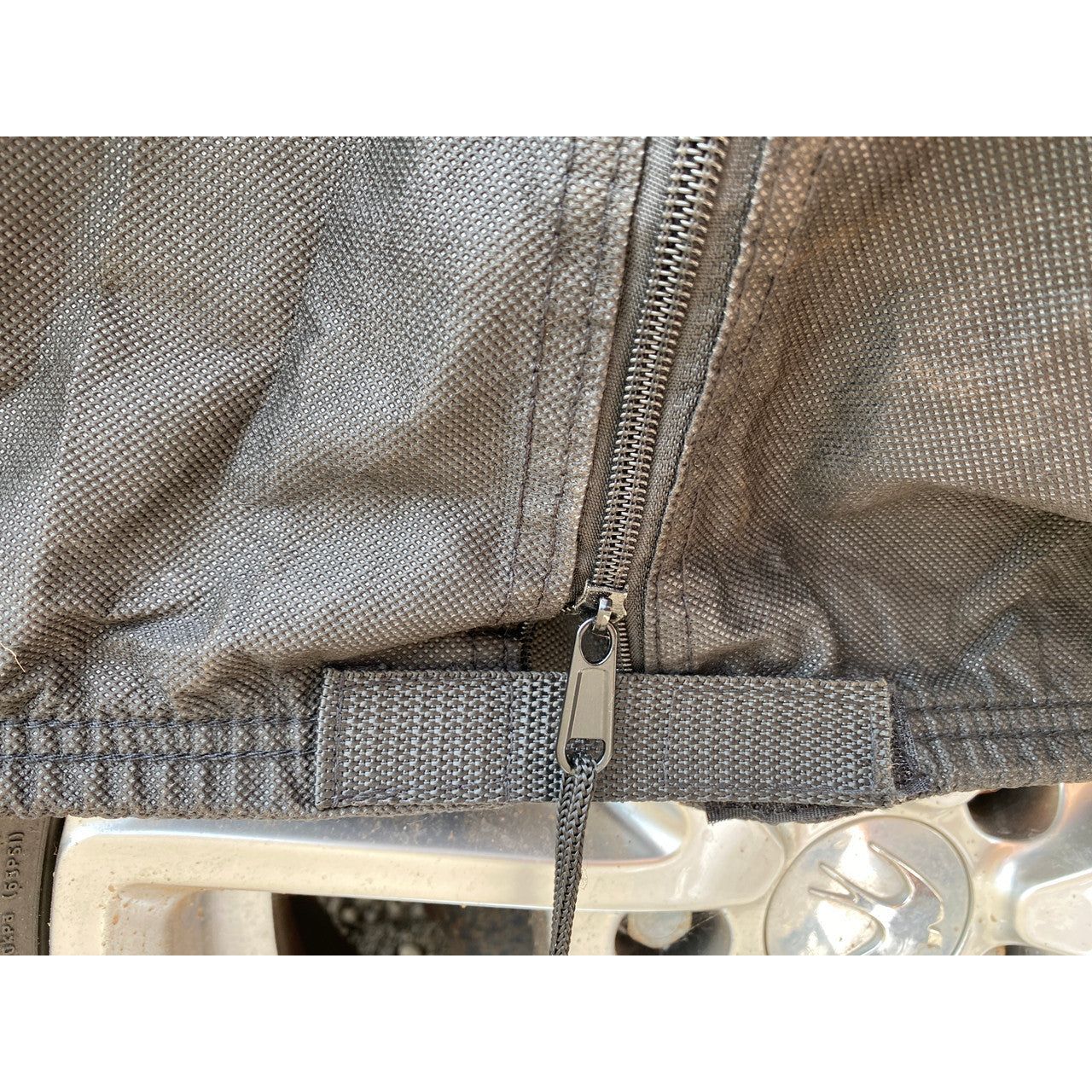 OLPRO Breathable Waterproof 4Ply Caravan Cover with Free Hitch Cover Black