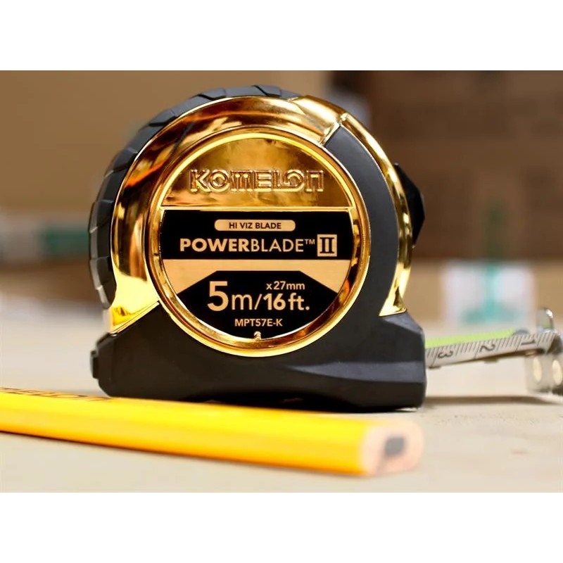Komelon Gold Tape 5m/16ft (Width 27mm) - MPT57EG