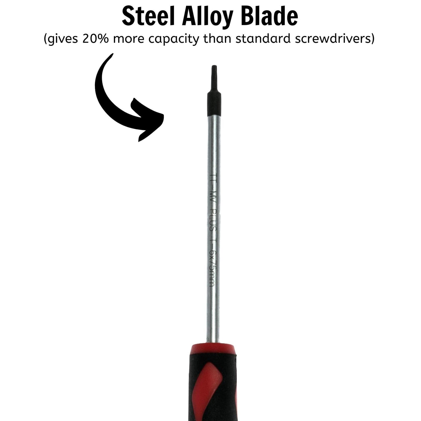 Teng Tools TX Screwdriver TX6 x 75mm S