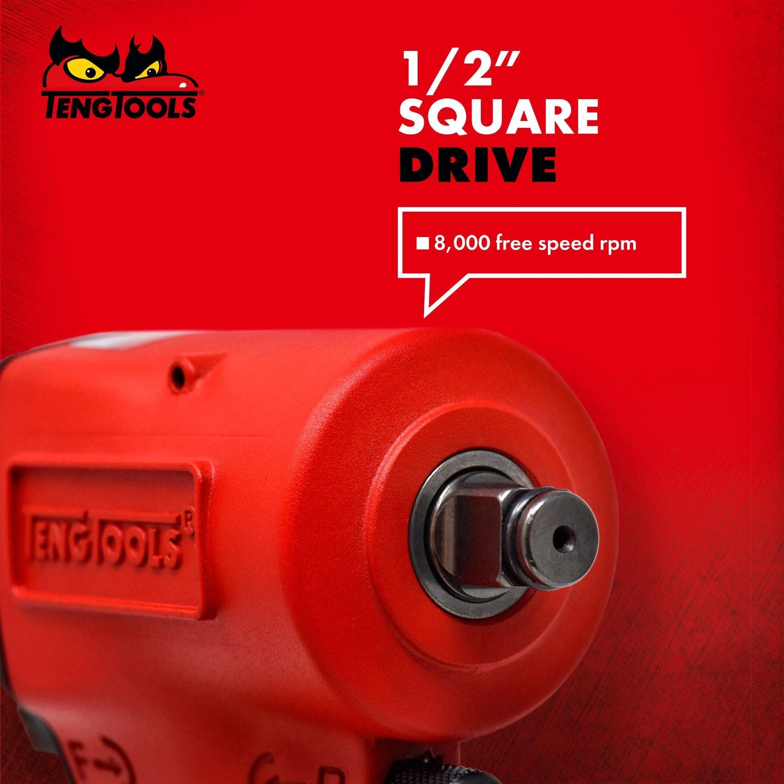 Teng Tools 1/2" Mini Air Impact Wrench