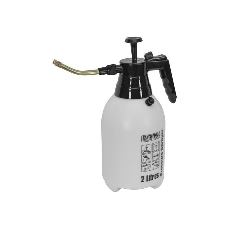 Faithfull Handheld Pressure Sprayer 2 litre
