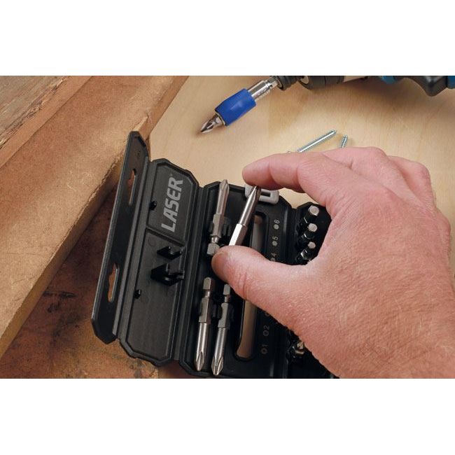 Laser Portable Power Tool Bit Set 23pc 8424