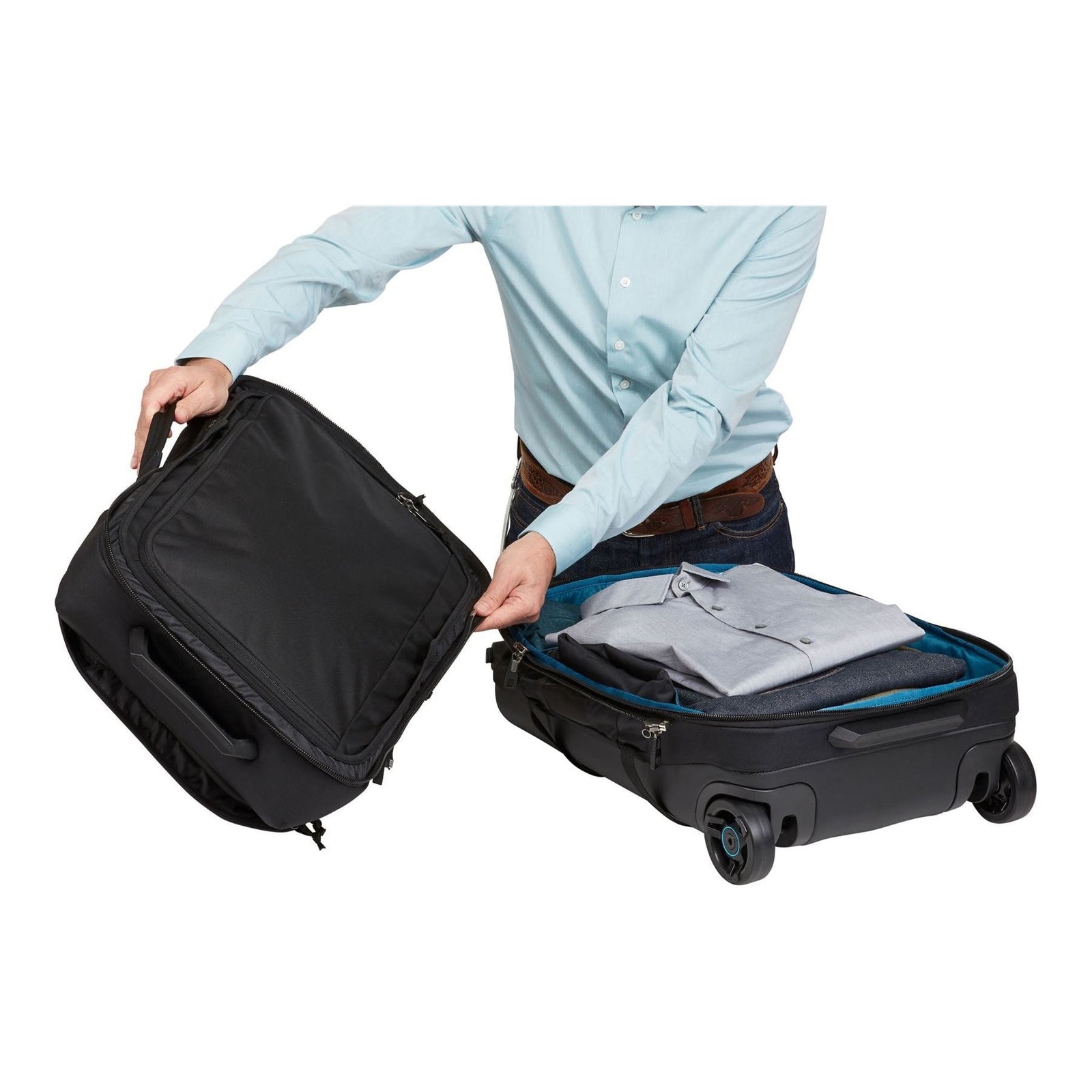 Thule Subterra wheeled duffel bag 55 cm/22" black Travel and duffel bag