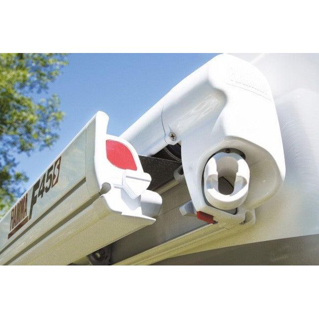 Fiamma F45 S Winch Awning Wind Out 400 Polar White Case Evergreen Fabric