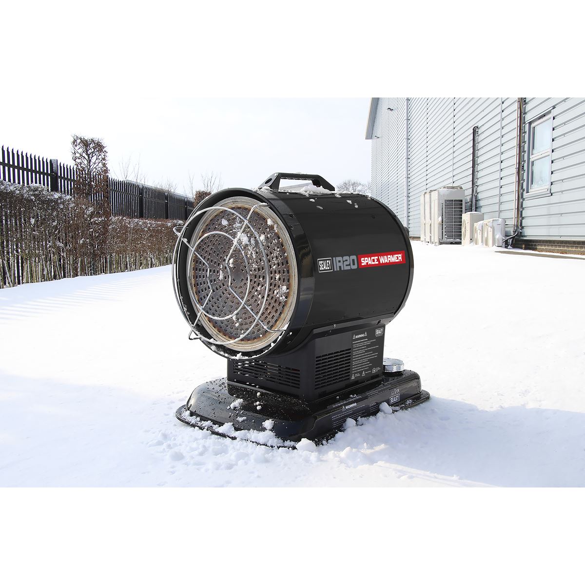 Sealey IR20 Infrared Paraffin Kerosene and Diesel Heater 20.5kW 230V Workshop